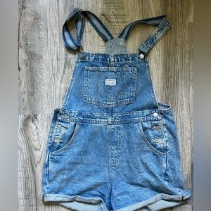 Levi Strauss and Co Short Overalls